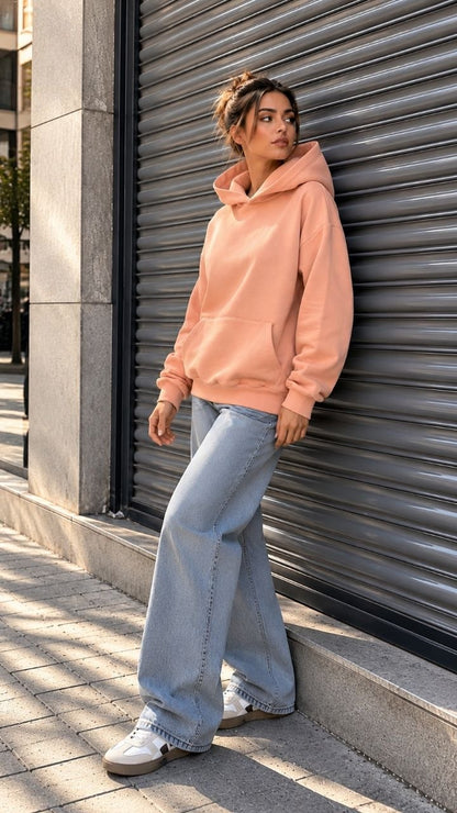 Bayan Üçiplik şardonlu uzun sweatshirt