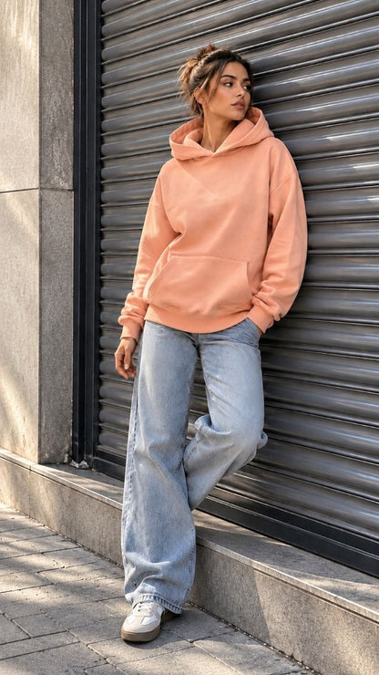 Bayan Üçiplik şardonlu uzun sweatshirt