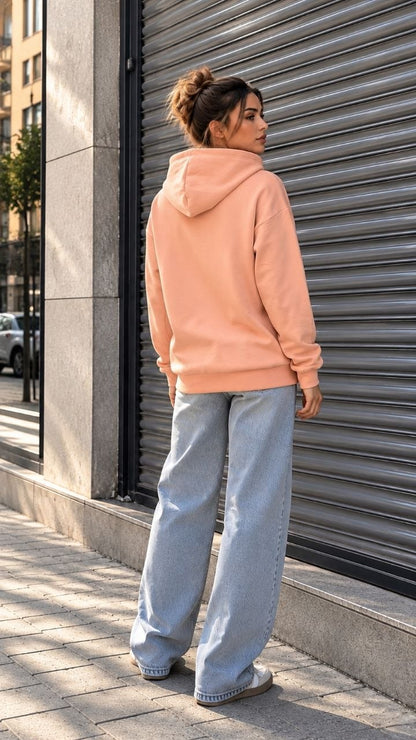 Bayan Üçiplik şardonlu uzun sweatshirt