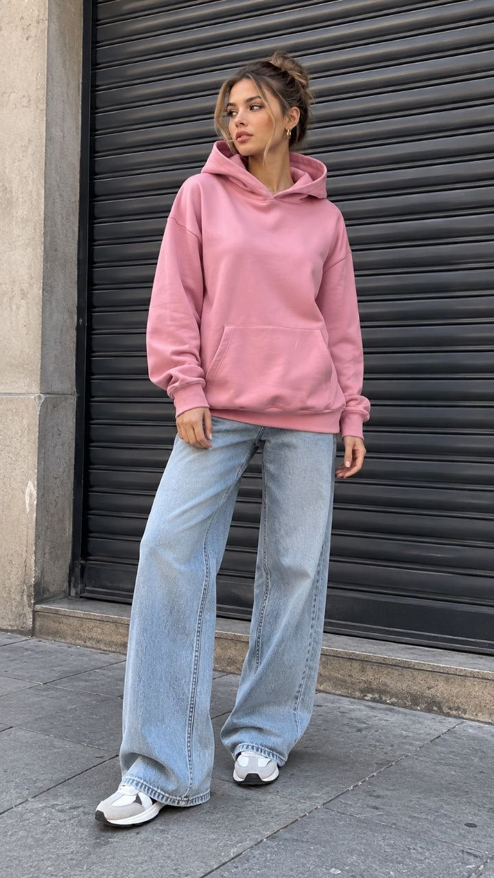 Bayan Üçiplik şardonlu uzun sweatshirt