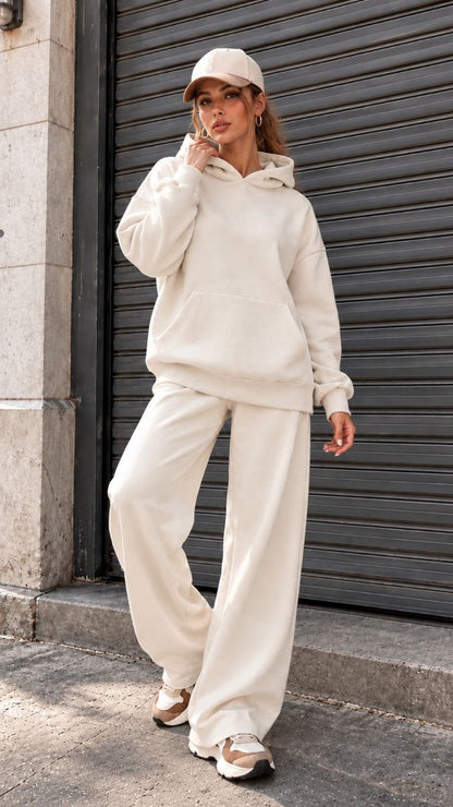 Bayan Üçiplik şardonlu uzun sweatshirt